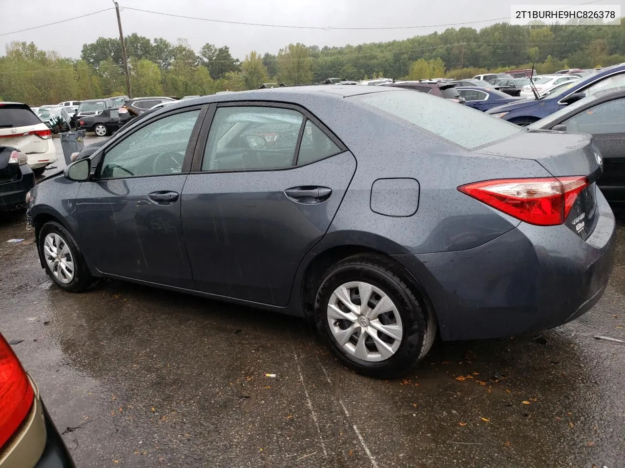 2017 Toyota Corolla L VIN: 2T1BURHE9HC826378 Lot: 71377064