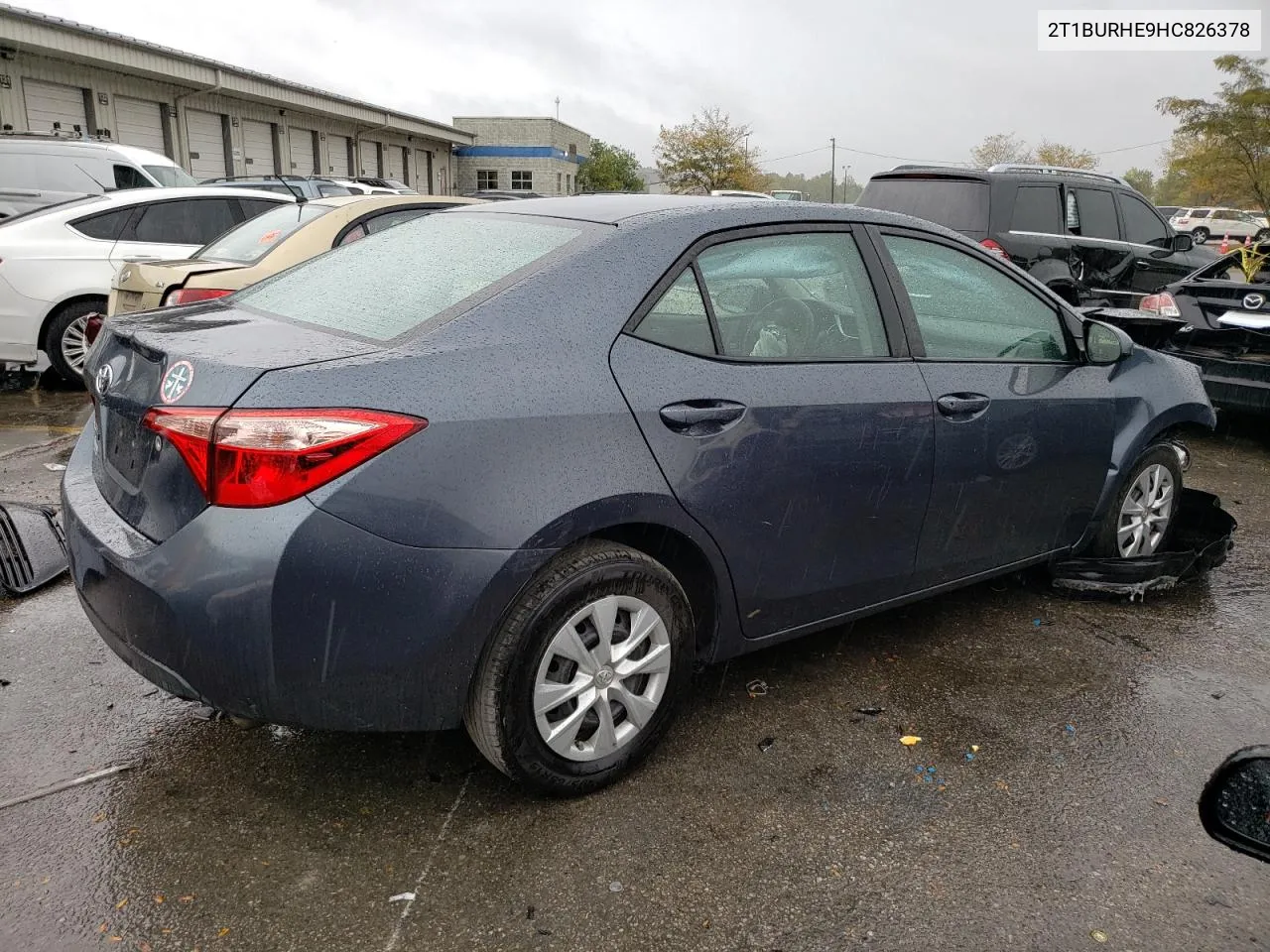 2017 Toyota Corolla L VIN: 2T1BURHE9HC826378 Lot: 71377064