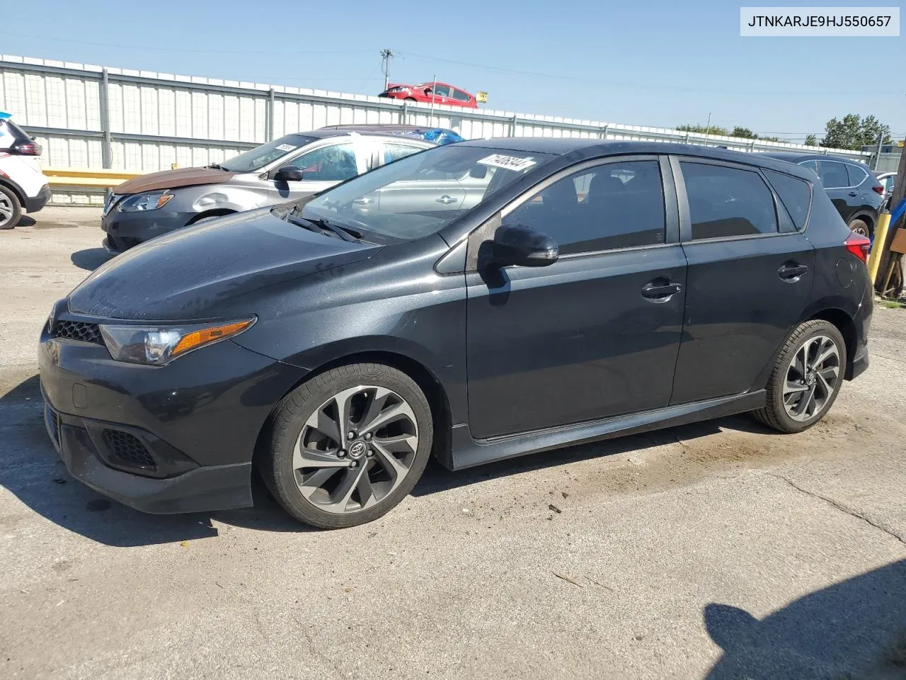 2017 Toyota Corolla Im VIN: JTNKARJE9HJ550657 Lot: 71406344