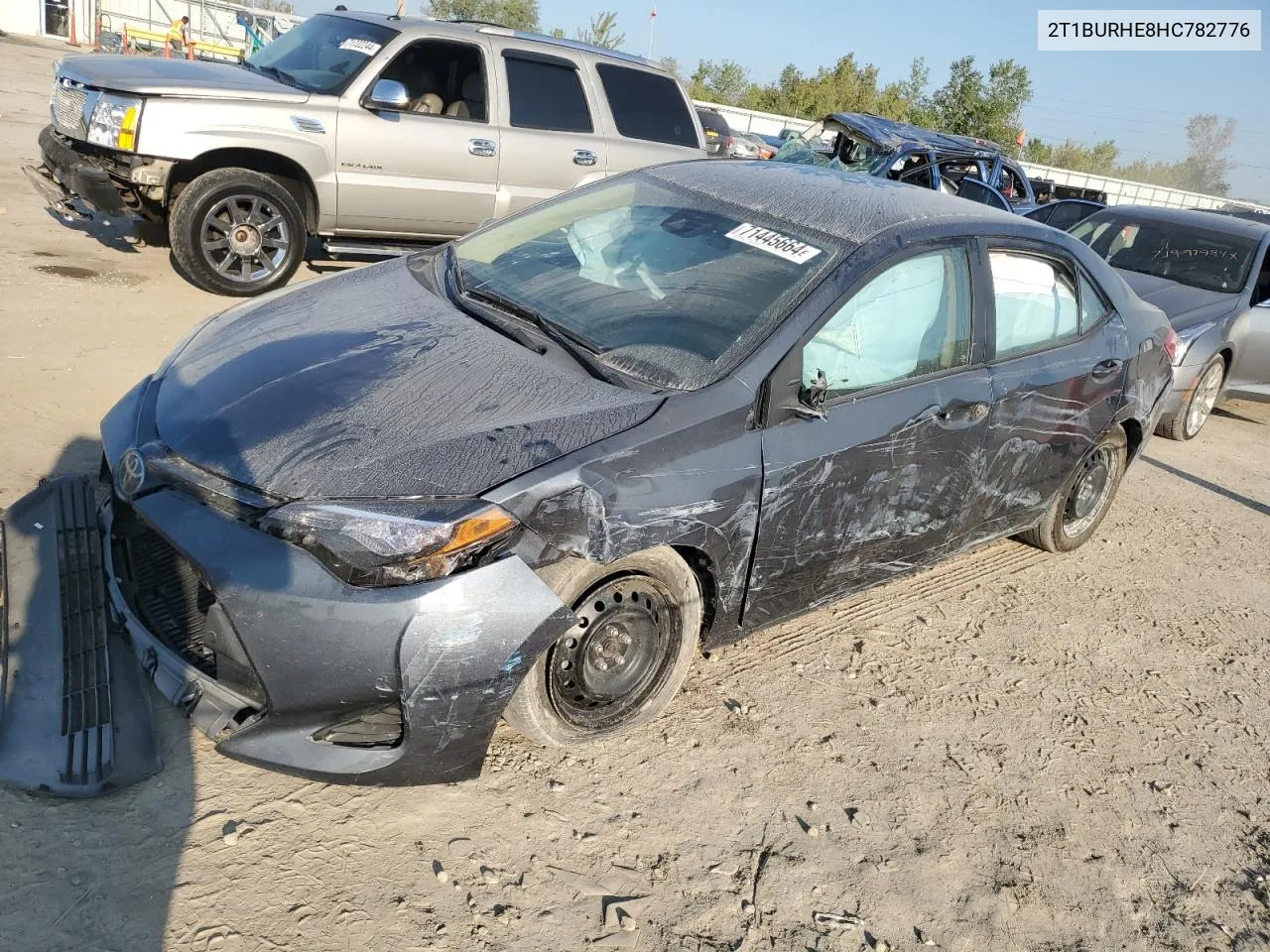 2017 Toyota Corolla L VIN: 2T1BURHE8HC782776 Lot: 71445664