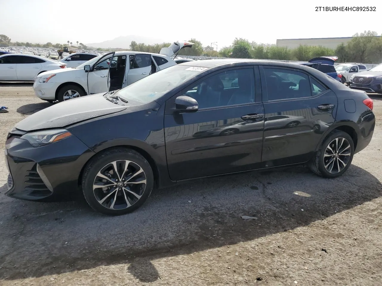 2017 Toyota Corolla L VIN: 2T1BURHE4HC892532 Lot: 71476174