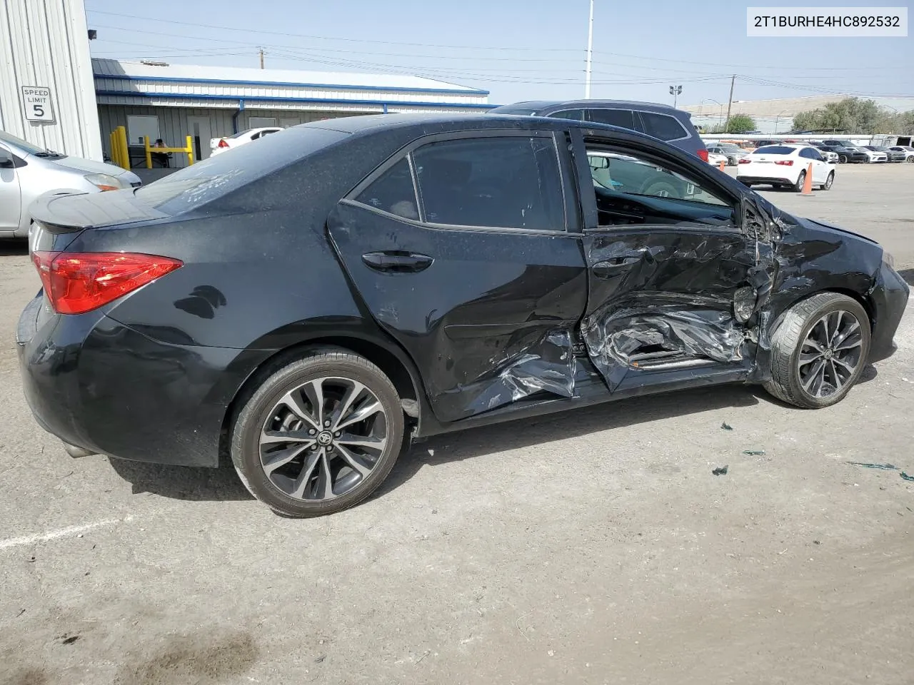 2017 Toyota Corolla L VIN: 2T1BURHE4HC892532 Lot: 71476174