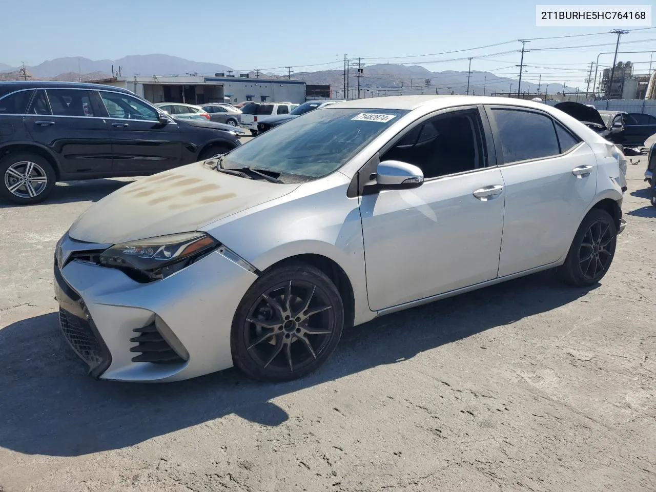 2017 Toyota Corolla L VIN: 2T1BURHE5HC764168 Lot: 71482874