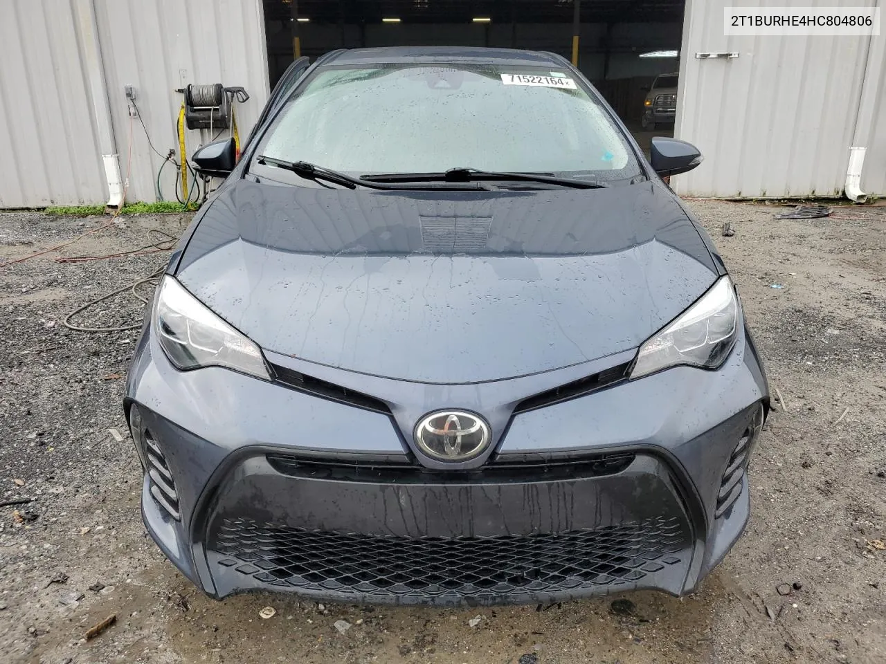 2017 Toyota Corolla L VIN: 2T1BURHE4HC804806 Lot: 71522164