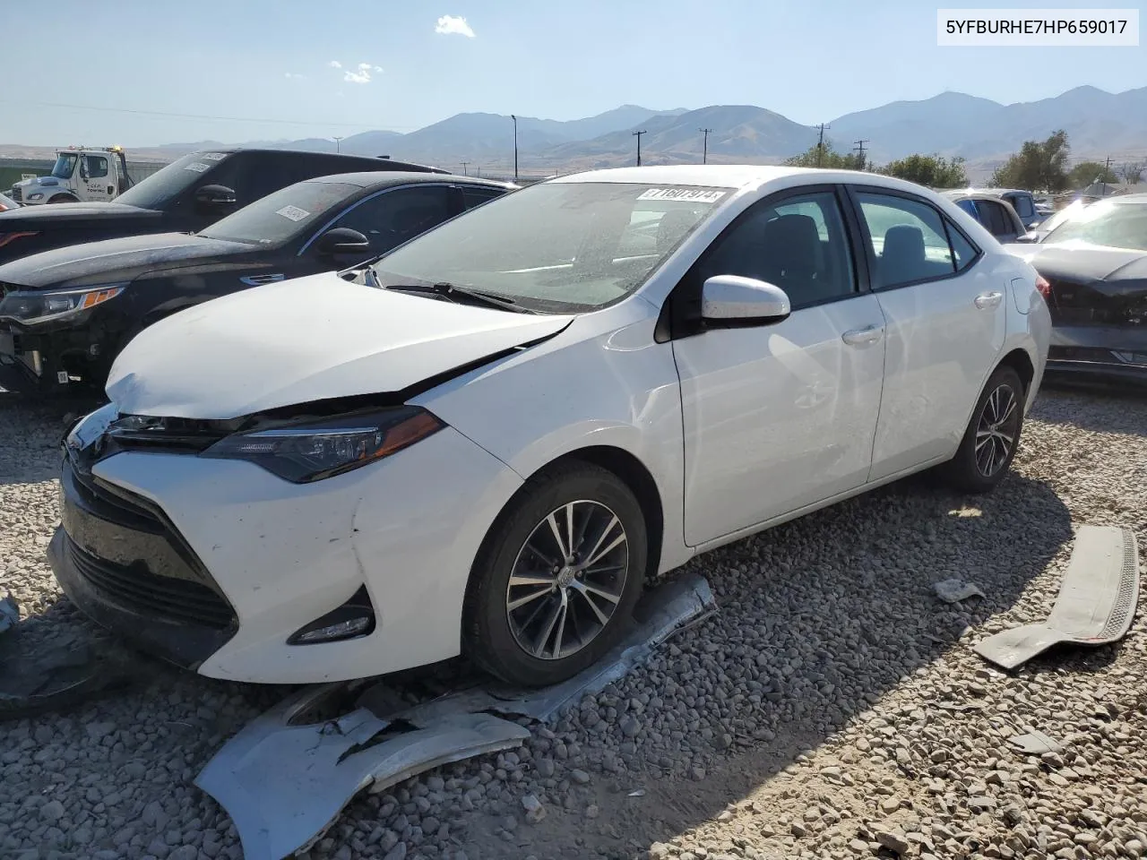 5YFBURHE7HP659017 2017 Toyota Corolla L