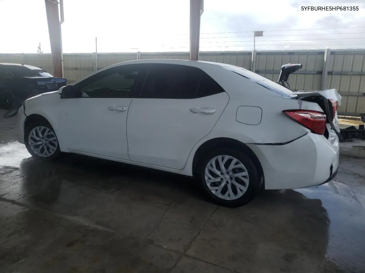 2017 Toyota Corolla L VIN: 5YFBURHE5HP681355 Lot: 71619174