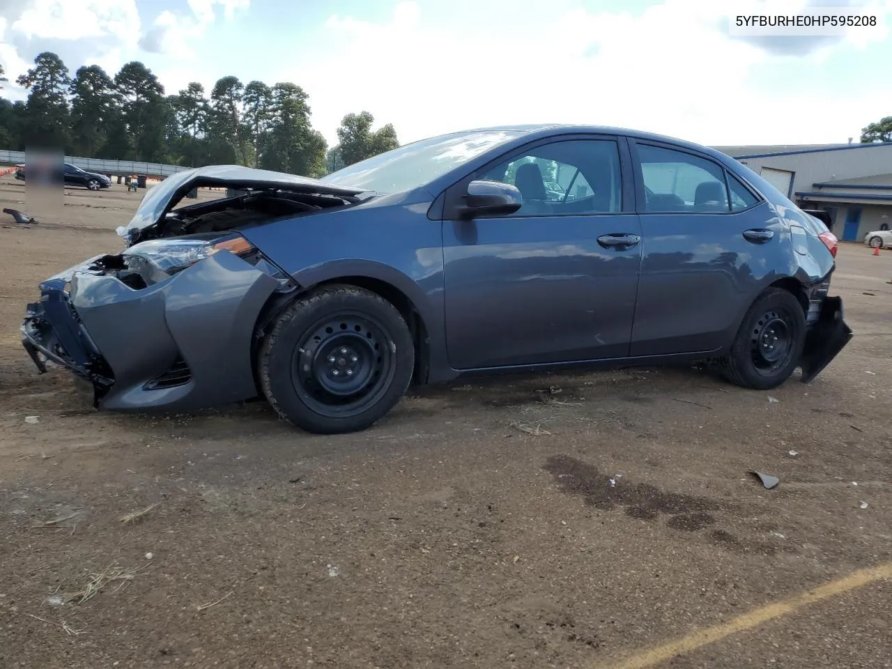 2017 Toyota Corolla L VIN: 5YFBURHE0HP595208 Lot: 71632204