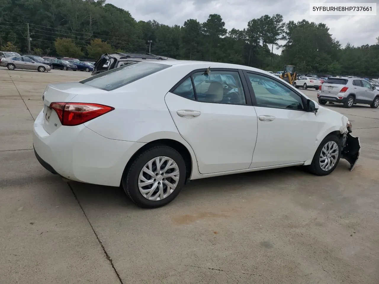 2017 Toyota Corolla L VIN: 5YFBURHE8HP737661 Lot: 71667124