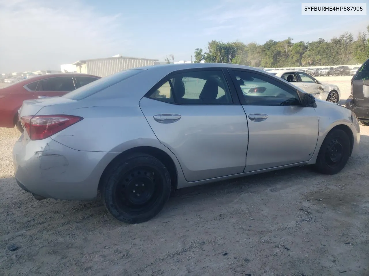 2017 Toyota Corolla L VIN: 5YFBURHE4HP587905 Lot: 71677834