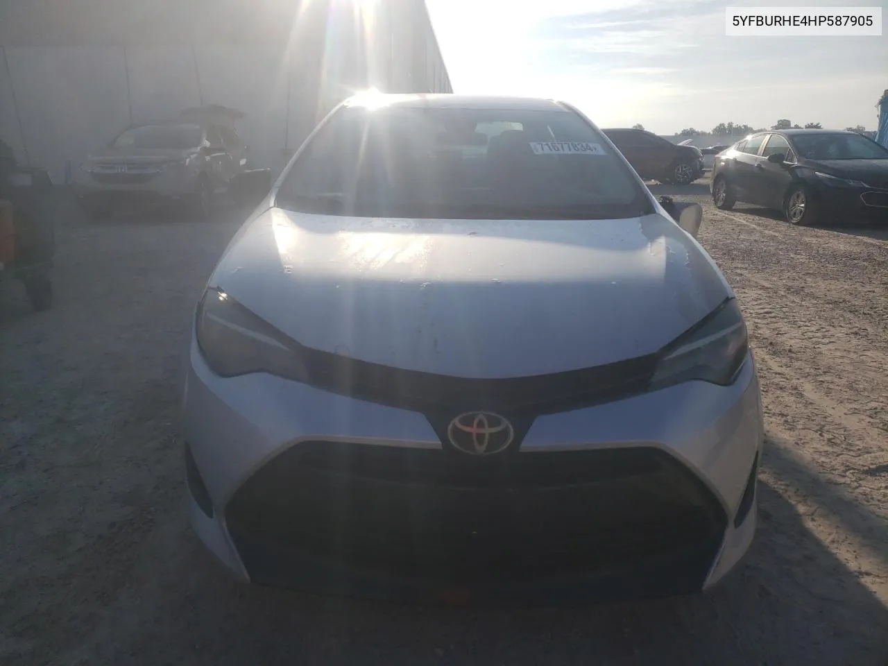 5YFBURHE4HP587905 2017 Toyota Corolla L