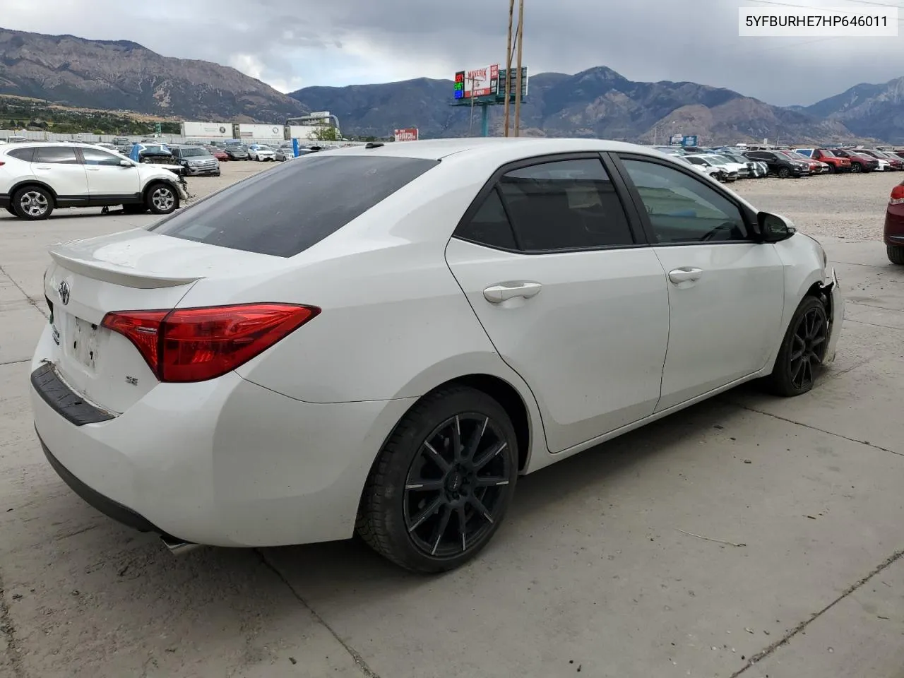 2017 Toyota Corolla L VIN: 5YFBURHE7HP646011 Lot: 71764074