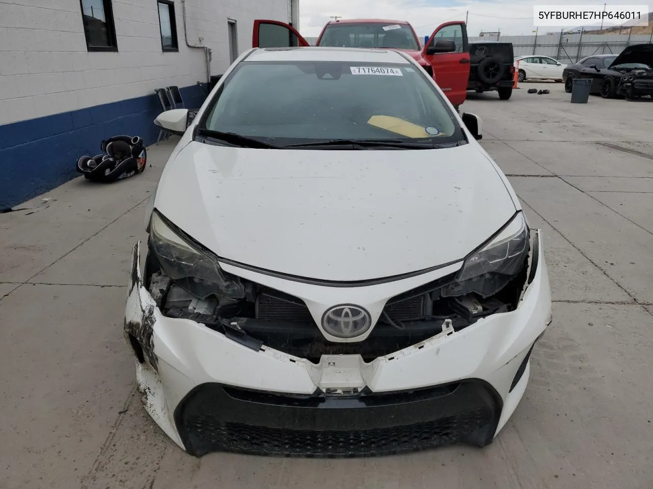 2017 Toyota Corolla L VIN: 5YFBURHE7HP646011 Lot: 71764074