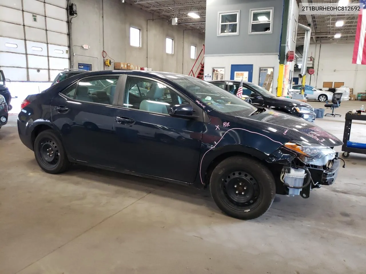 2017 Toyota Corolla L VIN: 2T1BURHE0HC812692 Lot: 71832324