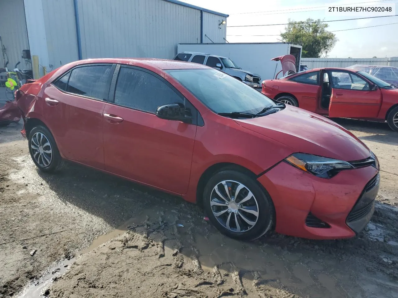 2017 Toyota Corolla L VIN: 2T1BURHE7HC902048 Lot: 71923944