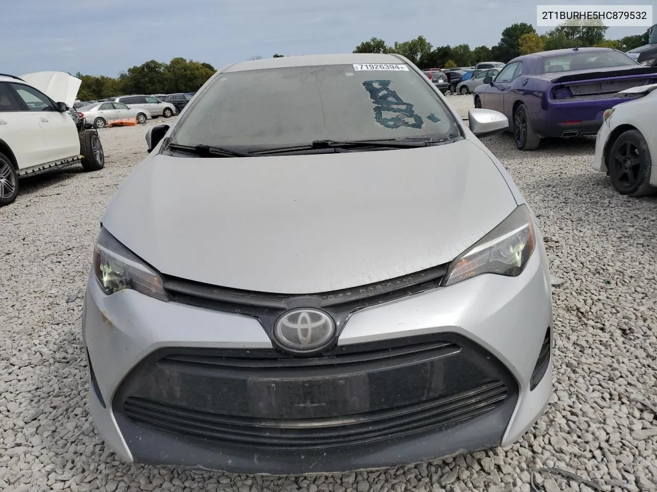 2017 Toyota Corolla L VIN: 2T1BURHE5HC879532 Lot: 71926394