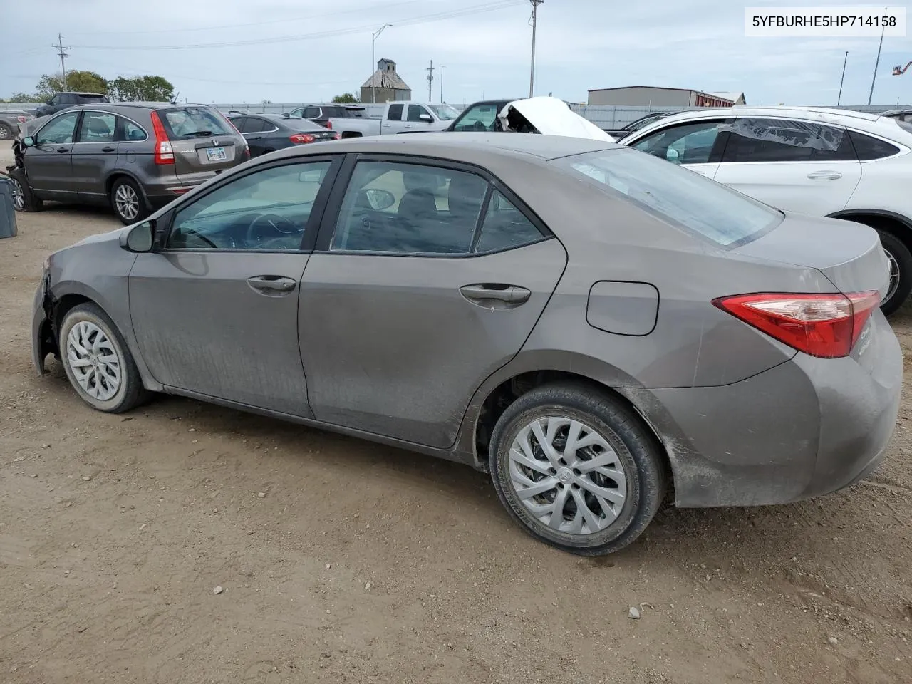 2017 Toyota Corolla L VIN: 5YFBURHE5HP714158 Lot: 71973534