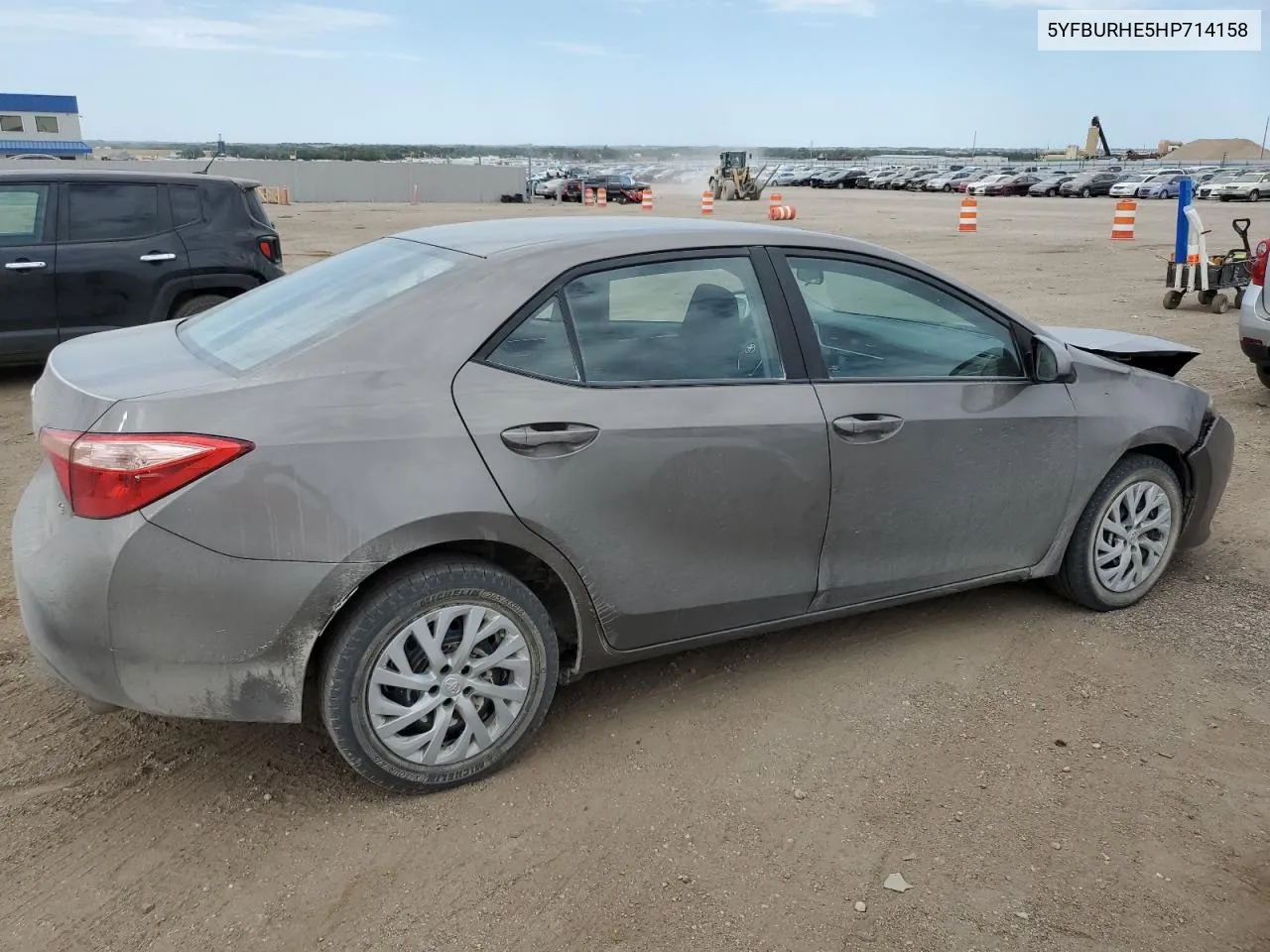 2017 Toyota Corolla L VIN: 5YFBURHE5HP714158 Lot: 71973534