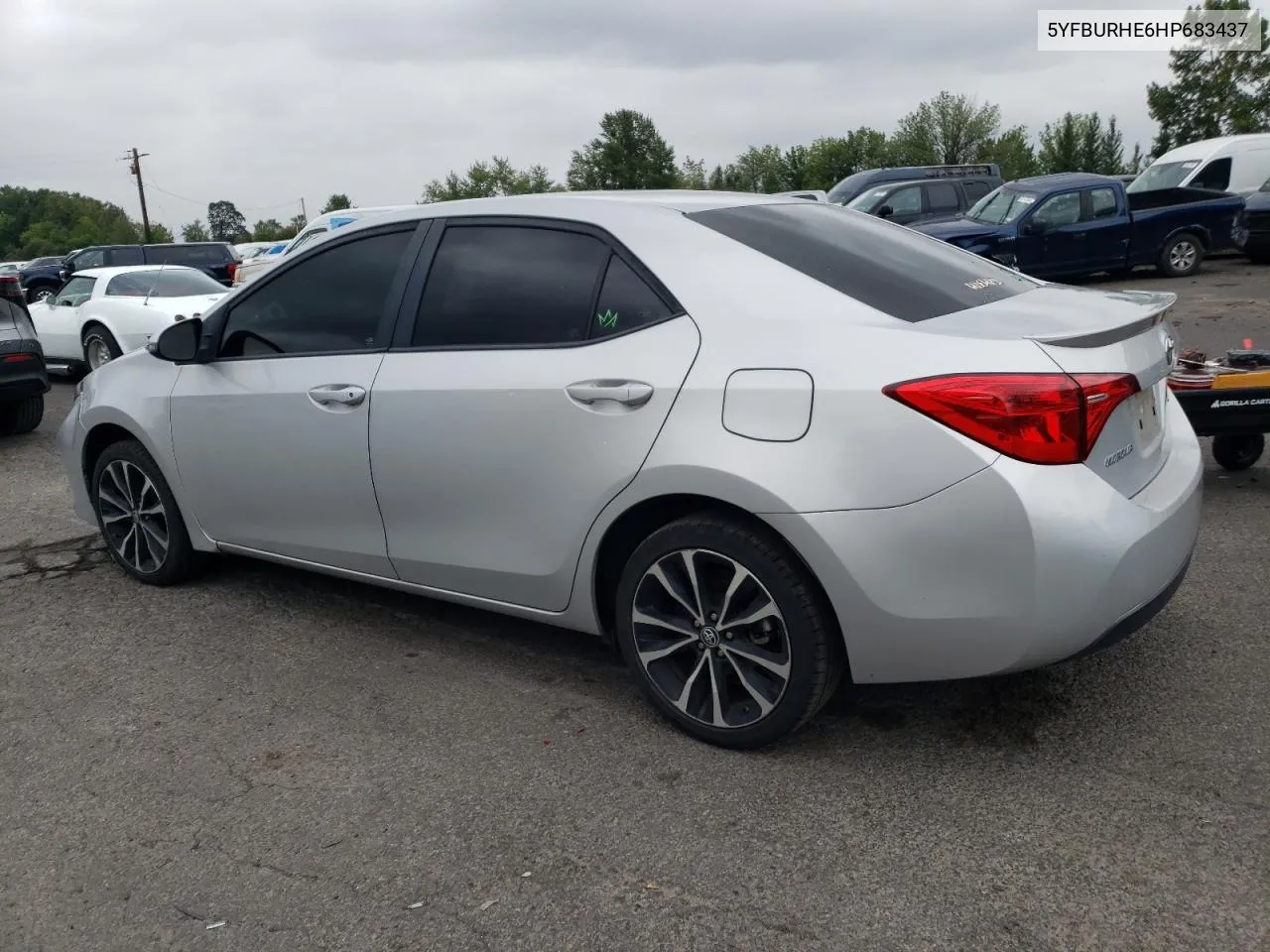 2017 Toyota Corolla L VIN: 5YFBURHE6HP683437 Lot: 72081764