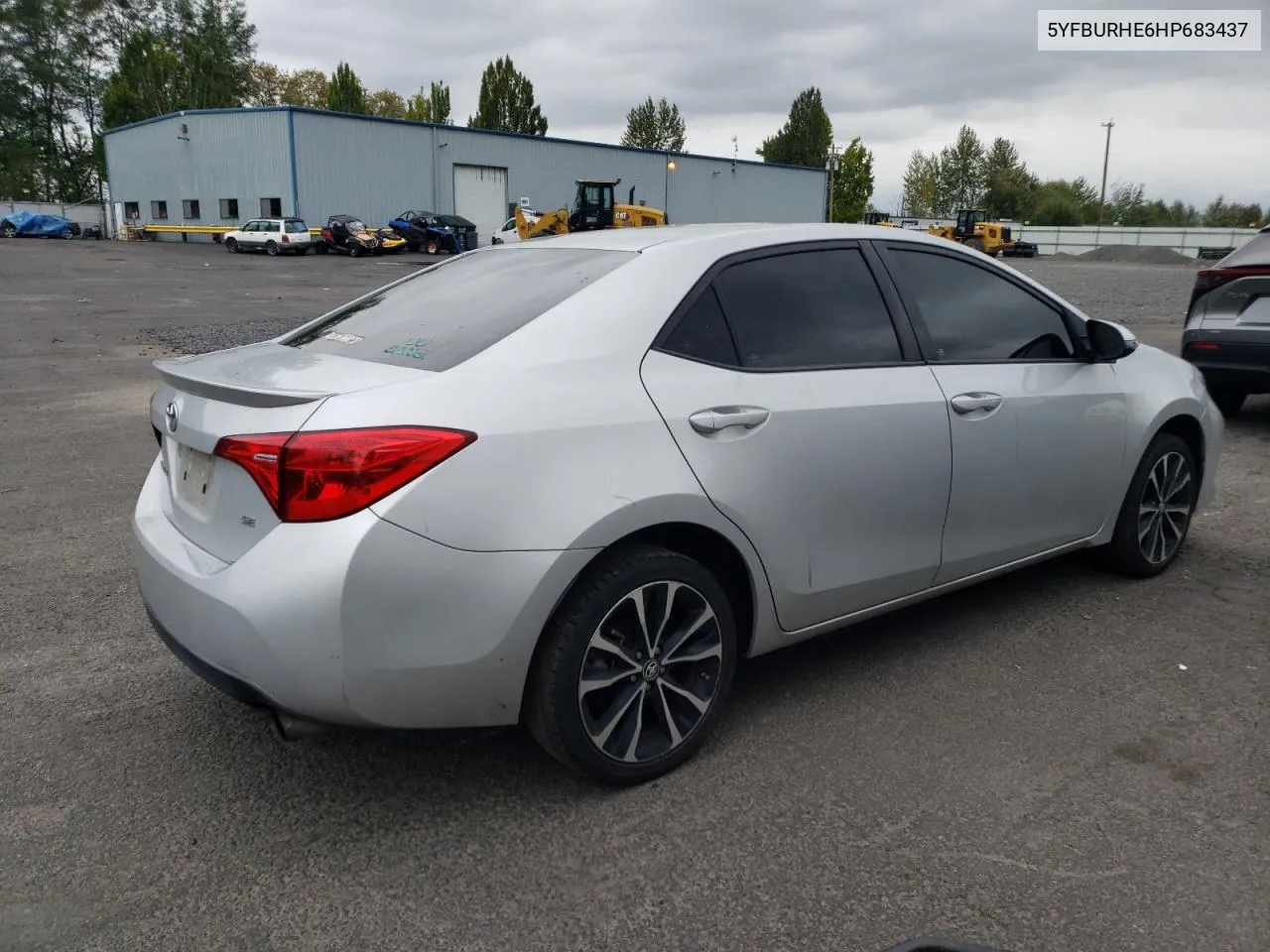 2017 Toyota Corolla L VIN: 5YFBURHE6HP683437 Lot: 72081764