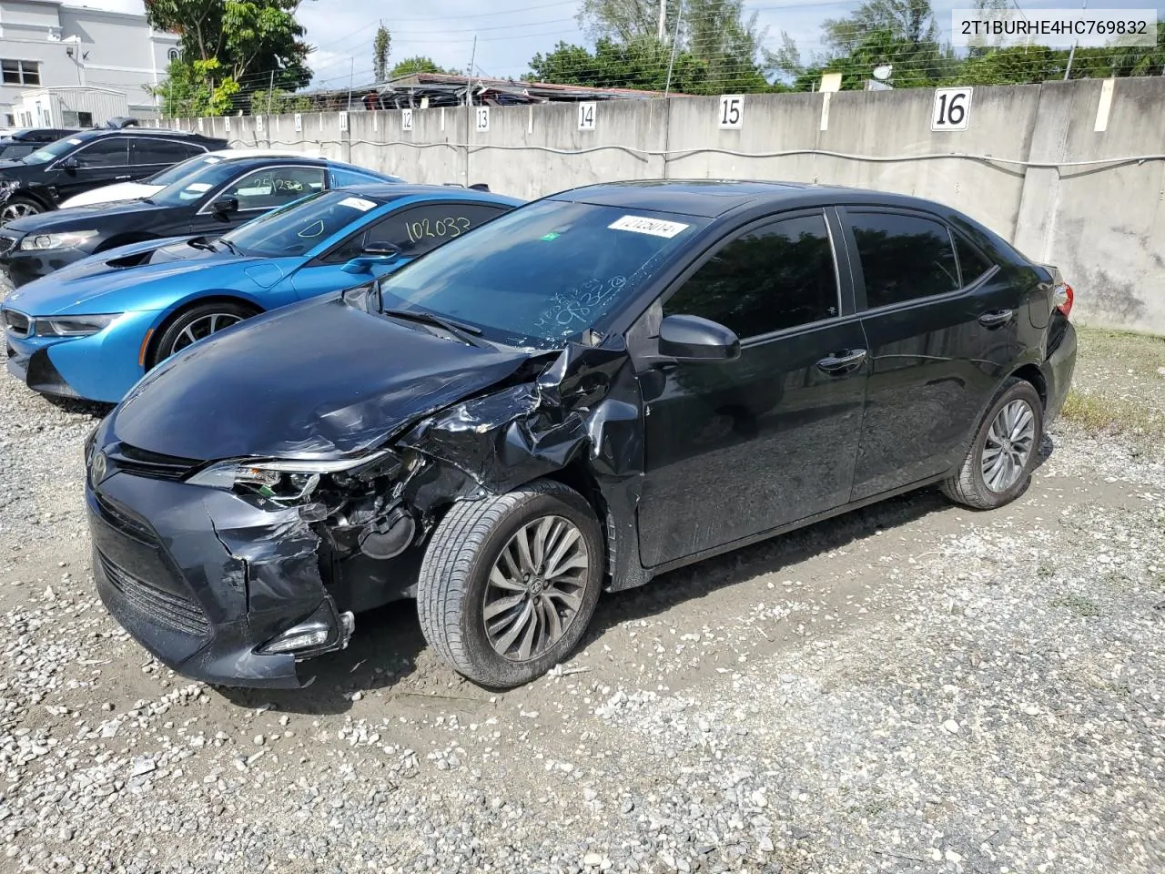 2T1BURHE4HC769832 2017 Toyota Corolla L