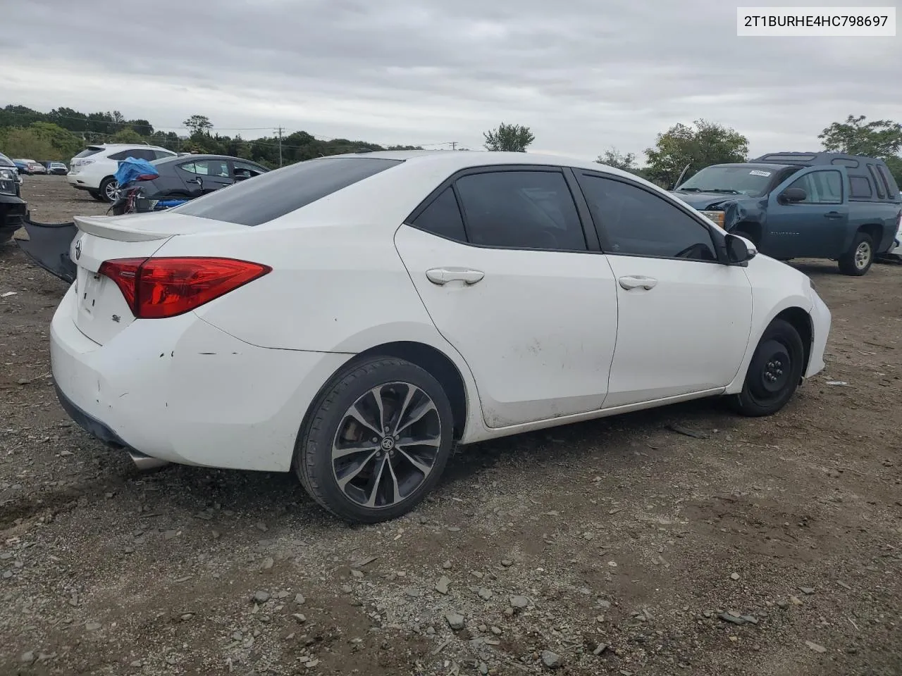 2017 Toyota Corolla L VIN: 2T1BURHE4HC798697 Lot: 72200354