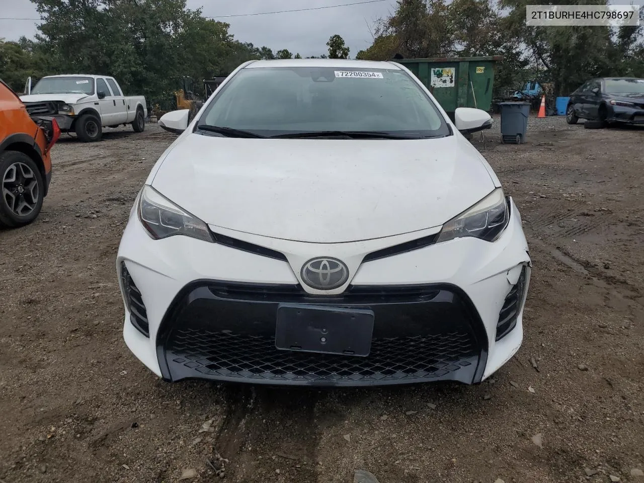 2T1BURHE4HC798697 2017 Toyota Corolla L