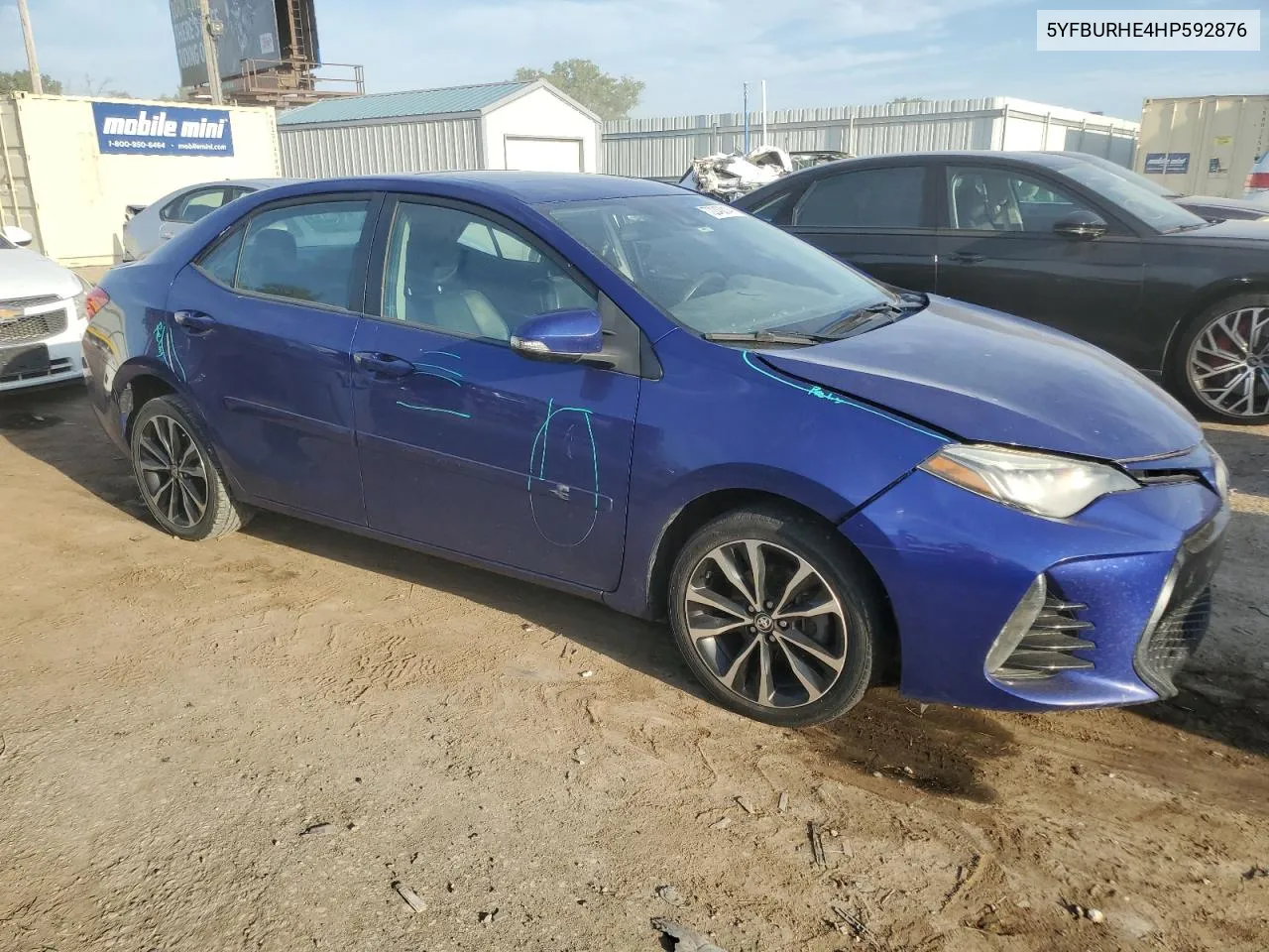 5YFBURHE4HP592876 2017 Toyota Corolla L