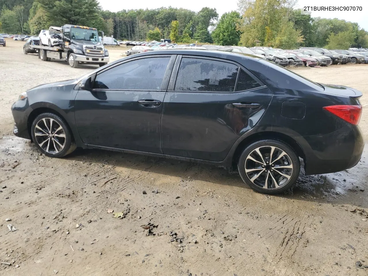 2017 Toyota Corolla L VIN: 2T1BURHE3HC907070 Lot: 72361384