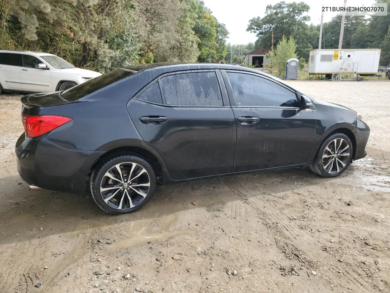 2017 Toyota Corolla L VIN: 2T1BURHE3HC907070 Lot: 72361384