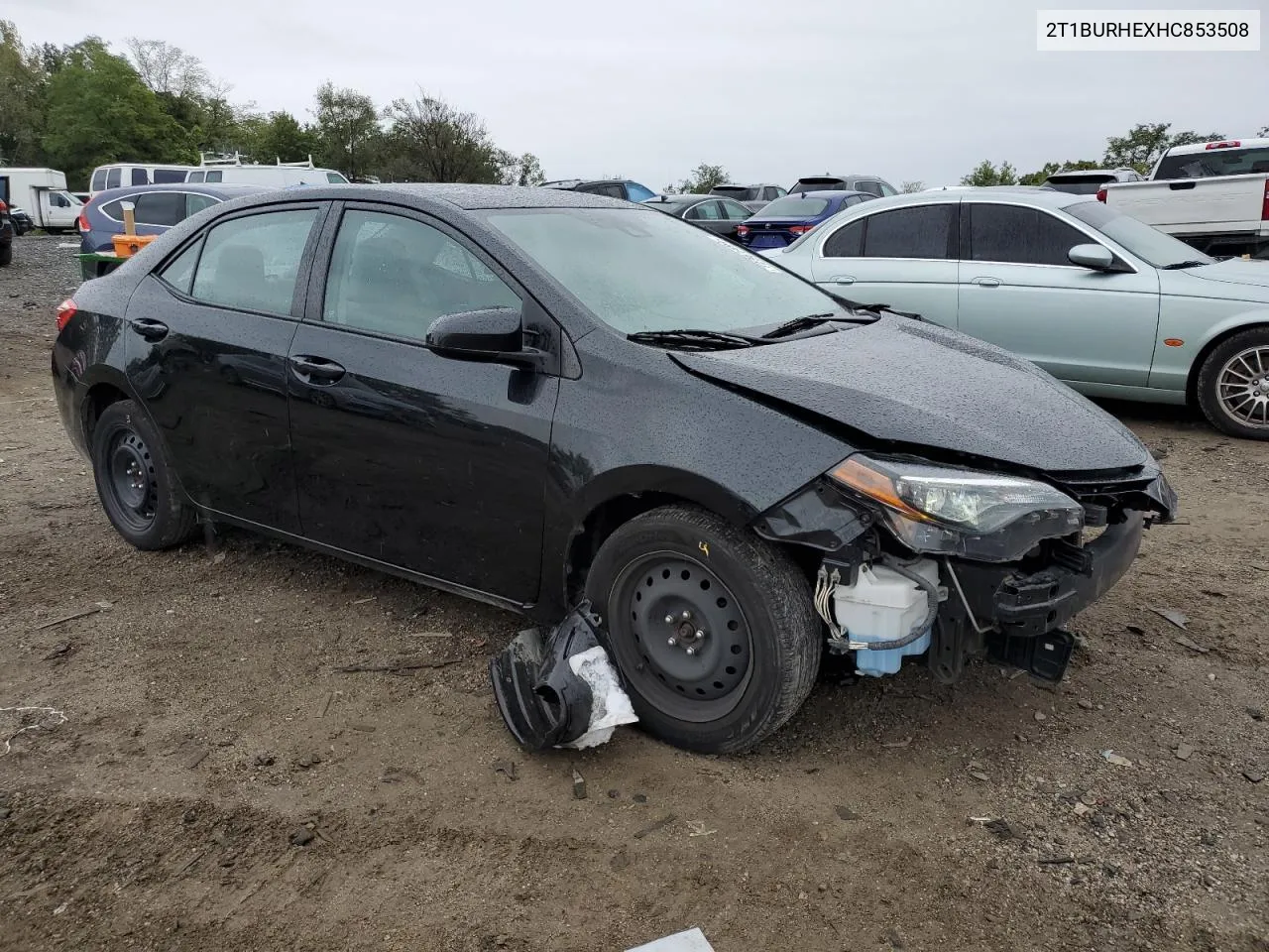 2017 Toyota Corolla L VIN: 2T1BURHEXHC853508 Lot: 72361494