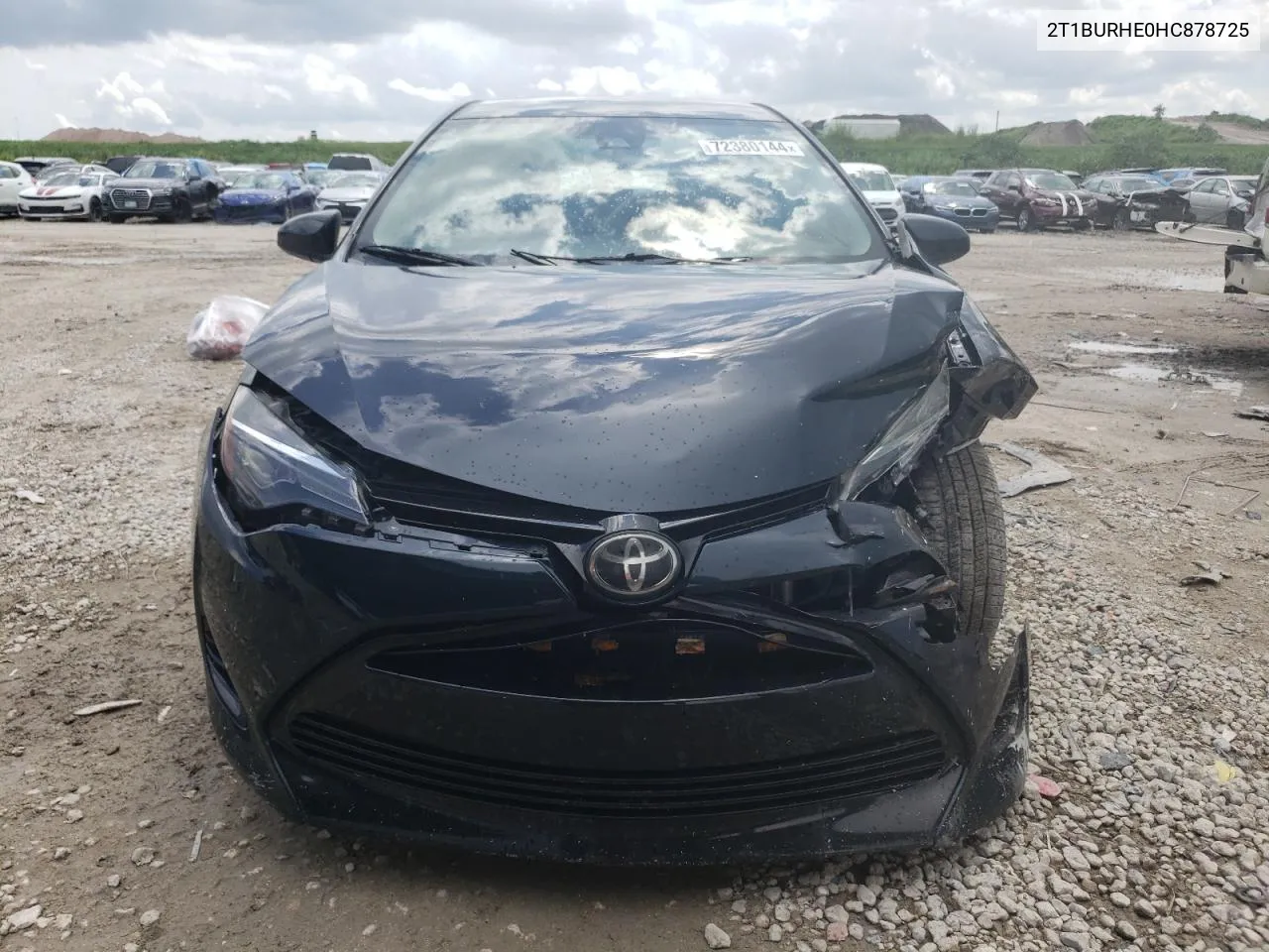 2017 Toyota Corolla L VIN: 2T1BURHE0HC878725 Lot: 72380144