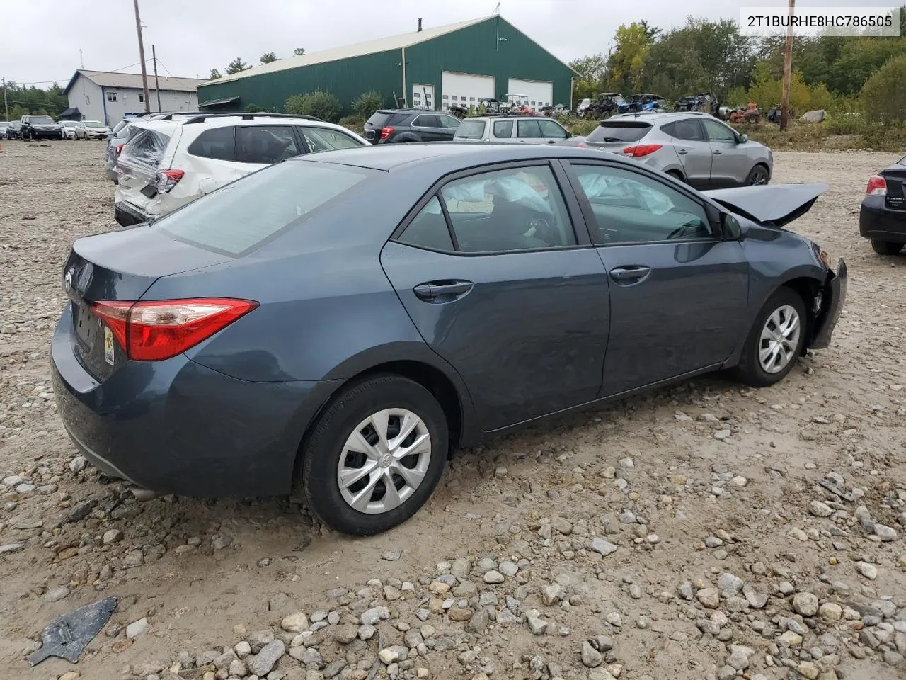 2017 Toyota Corolla L VIN: 2T1BURHE8HC786505 Lot: 72389464