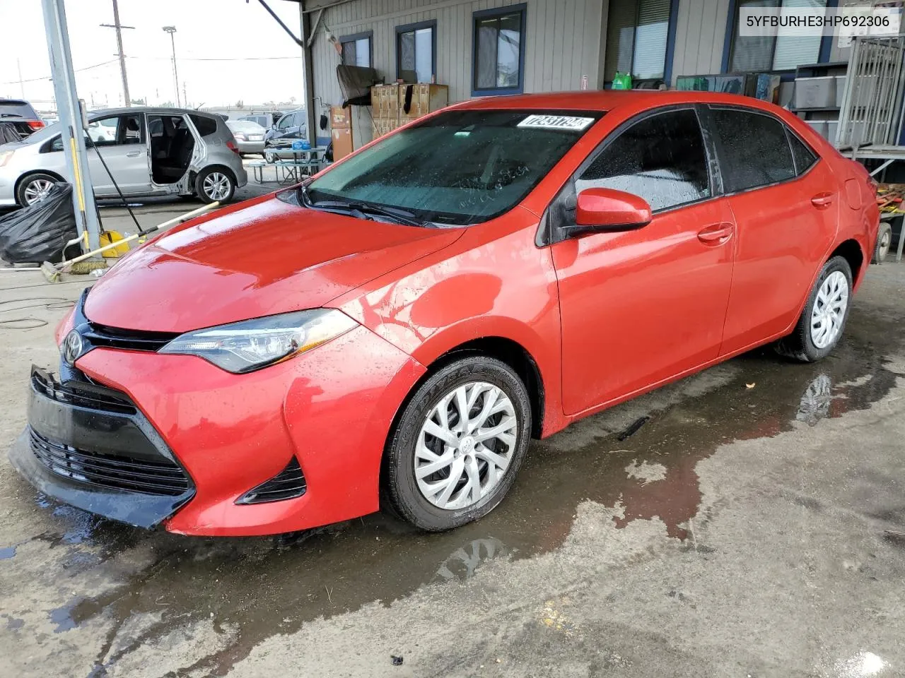 2017 Toyota Corolla L VIN: 5YFBURHE3HP692306 Lot: 72431794