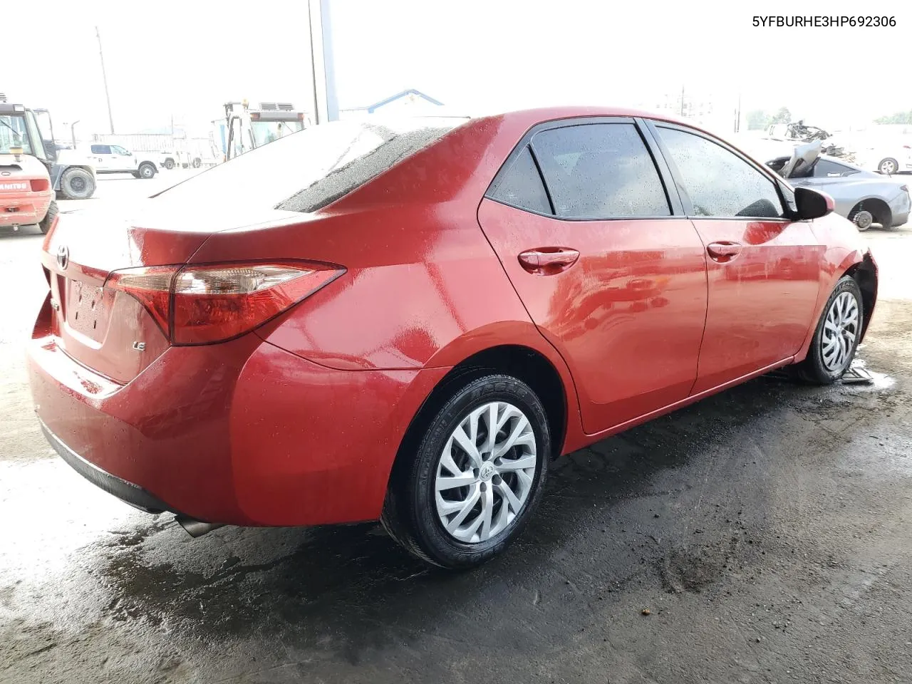 2017 Toyota Corolla L VIN: 5YFBURHE3HP692306 Lot: 72431794