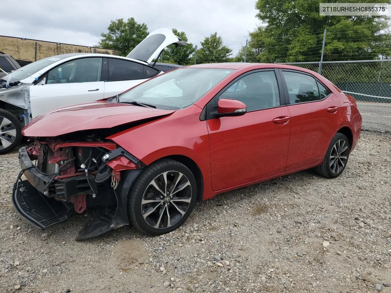 2017 Toyota Corolla L VIN: 2T1BURHE5HC855375 Lot: 72436604