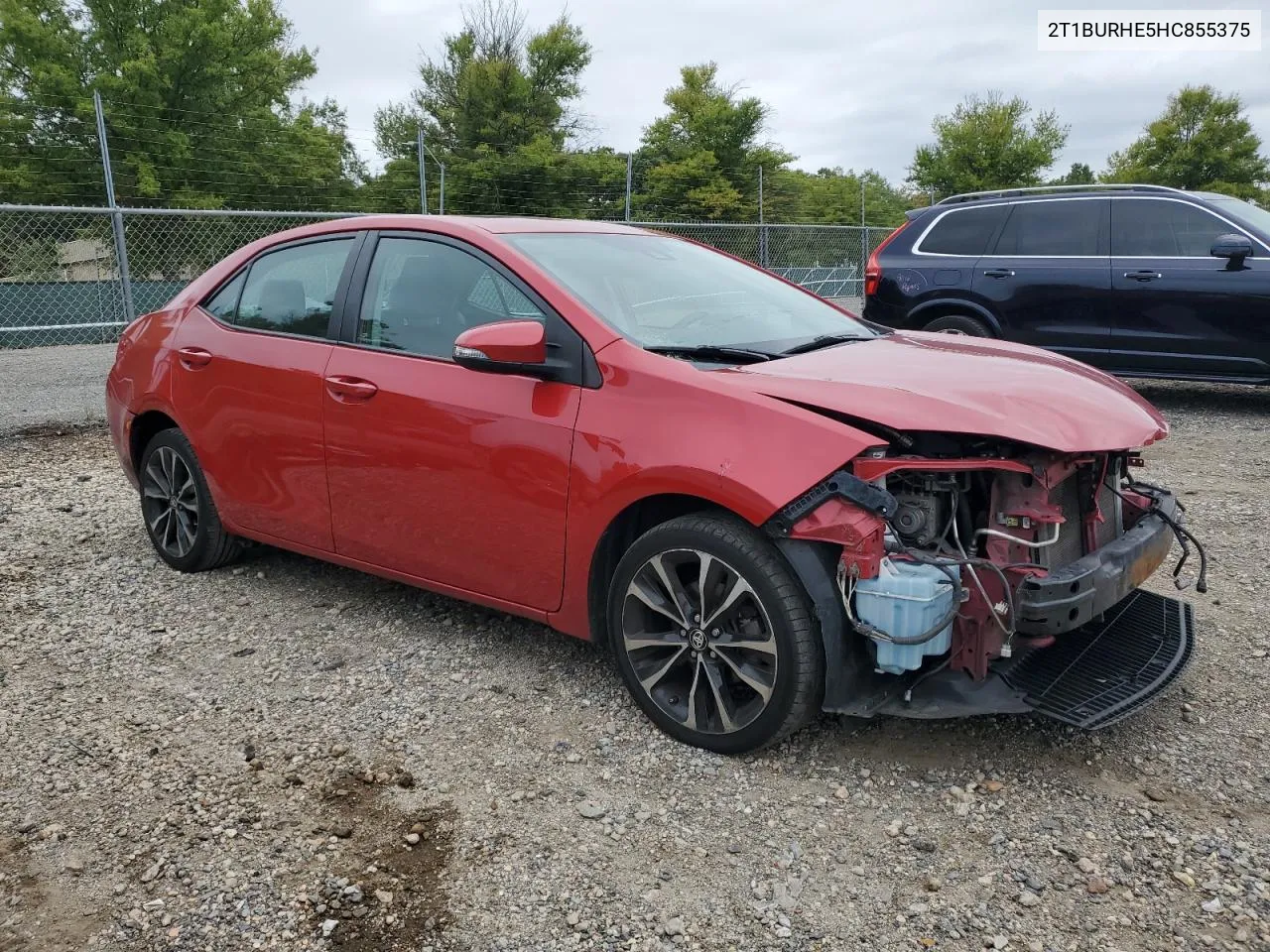 2017 Toyota Corolla L VIN: 2T1BURHE5HC855375 Lot: 72436604