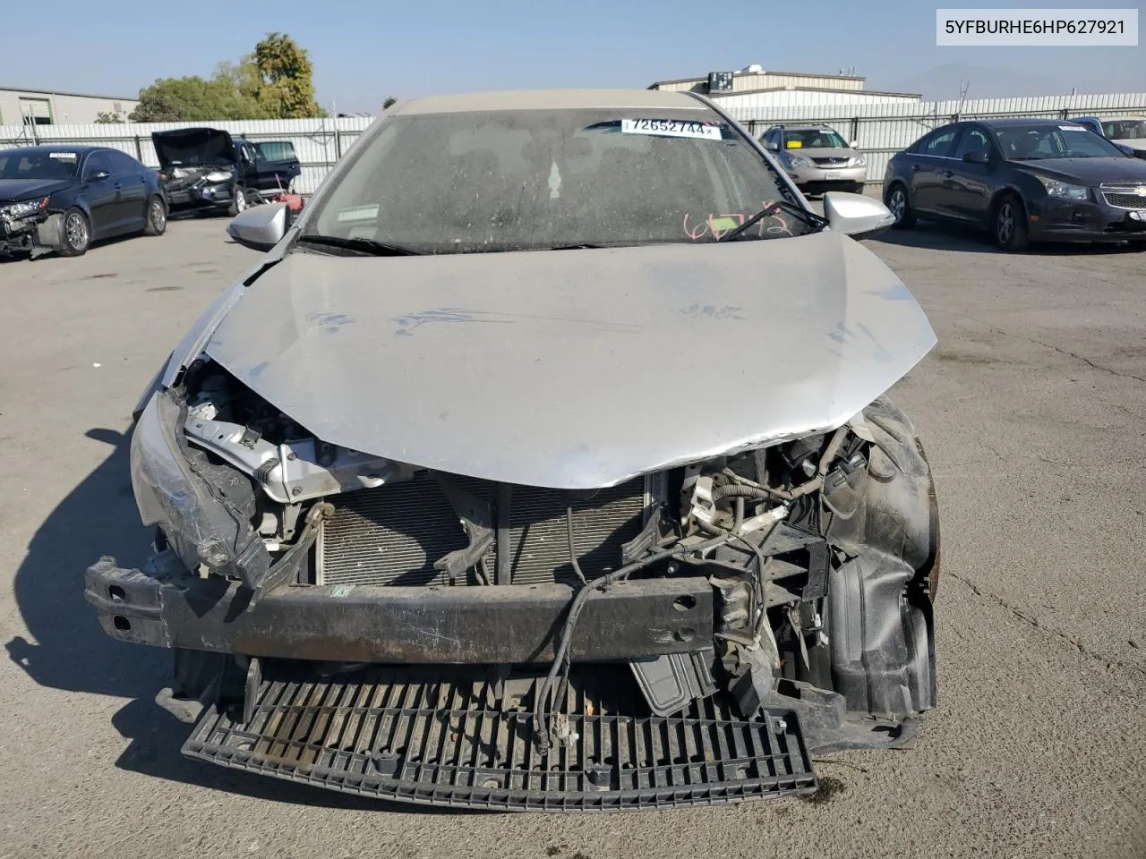 5YFBURHE6HP627921 2017 Toyota Corolla L