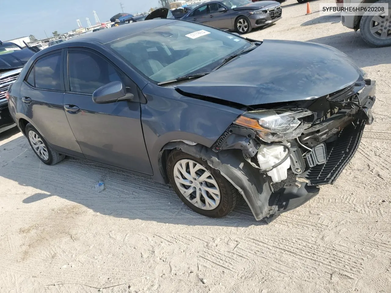 2017 Toyota Corolla L VIN: 5YFBURHE6HP620208 Lot: 72779934