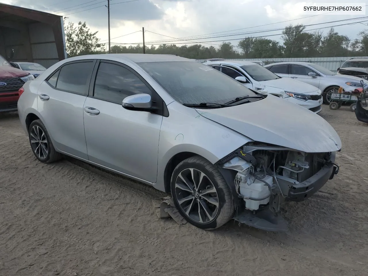 5YFBURHE7HP607662 2017 Toyota Corolla L