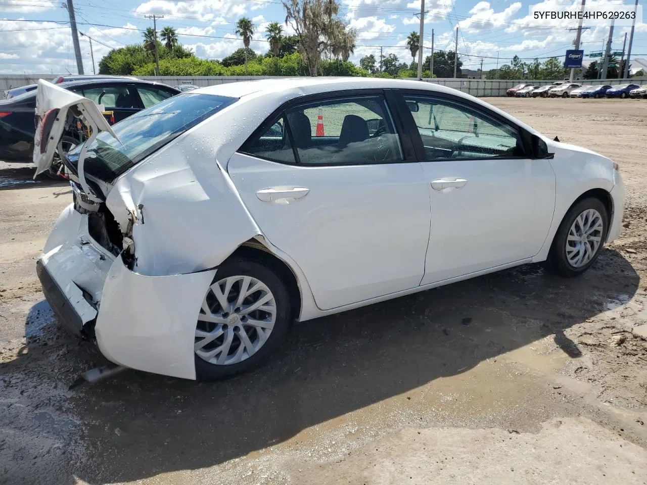 2017 Toyota Corolla L VIN: 5YFBURHE4HP629263 Lot: 72800074