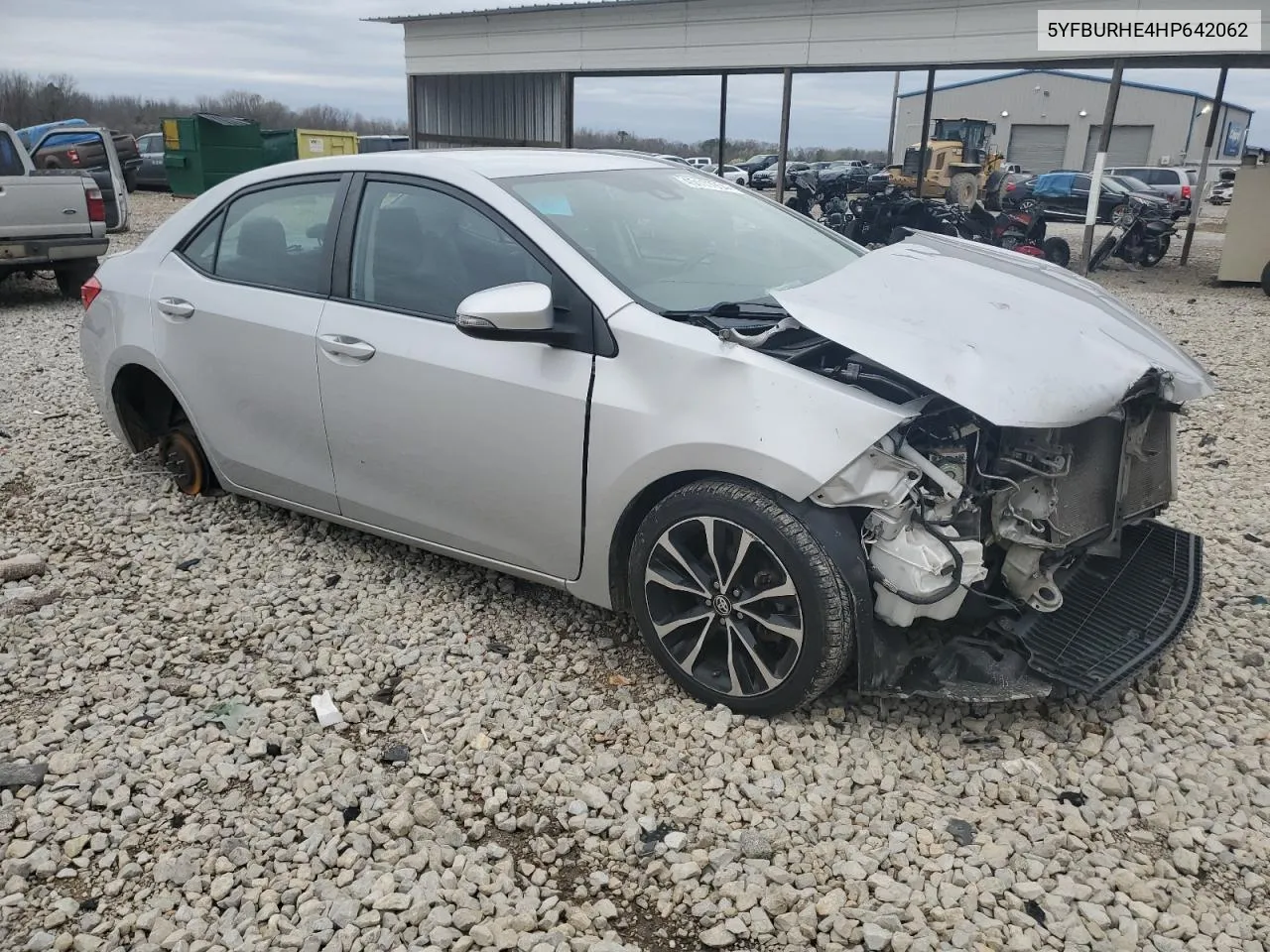 2017 Toyota Corolla L VIN: 5YFBURHE4HP642062 Lot: 72813864