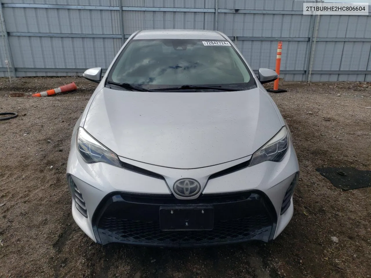 2T1BURHE2HC806604 2017 Toyota Corolla L