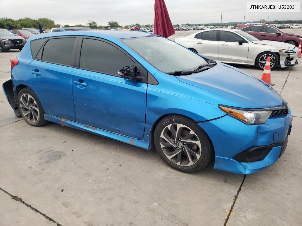 2017 Toyota Corolla Im VIN: JTNKARJE8HJ532831 Lot: 72859804