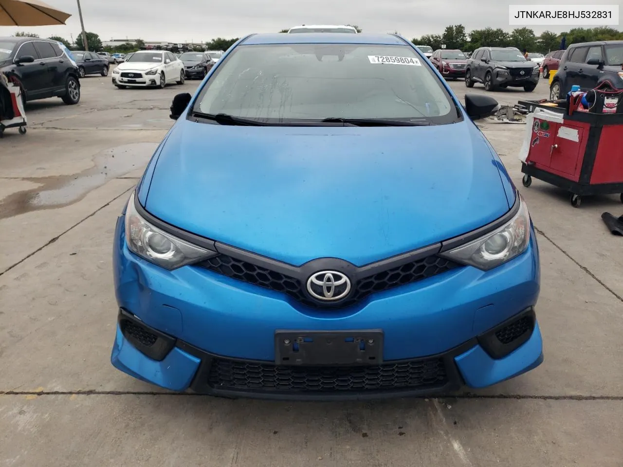 2017 Toyota Corolla Im VIN: JTNKARJE8HJ532831 Lot: 72859804