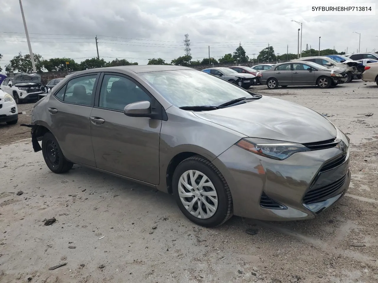 5YFBURHE8HP713814 2017 Toyota Corolla L