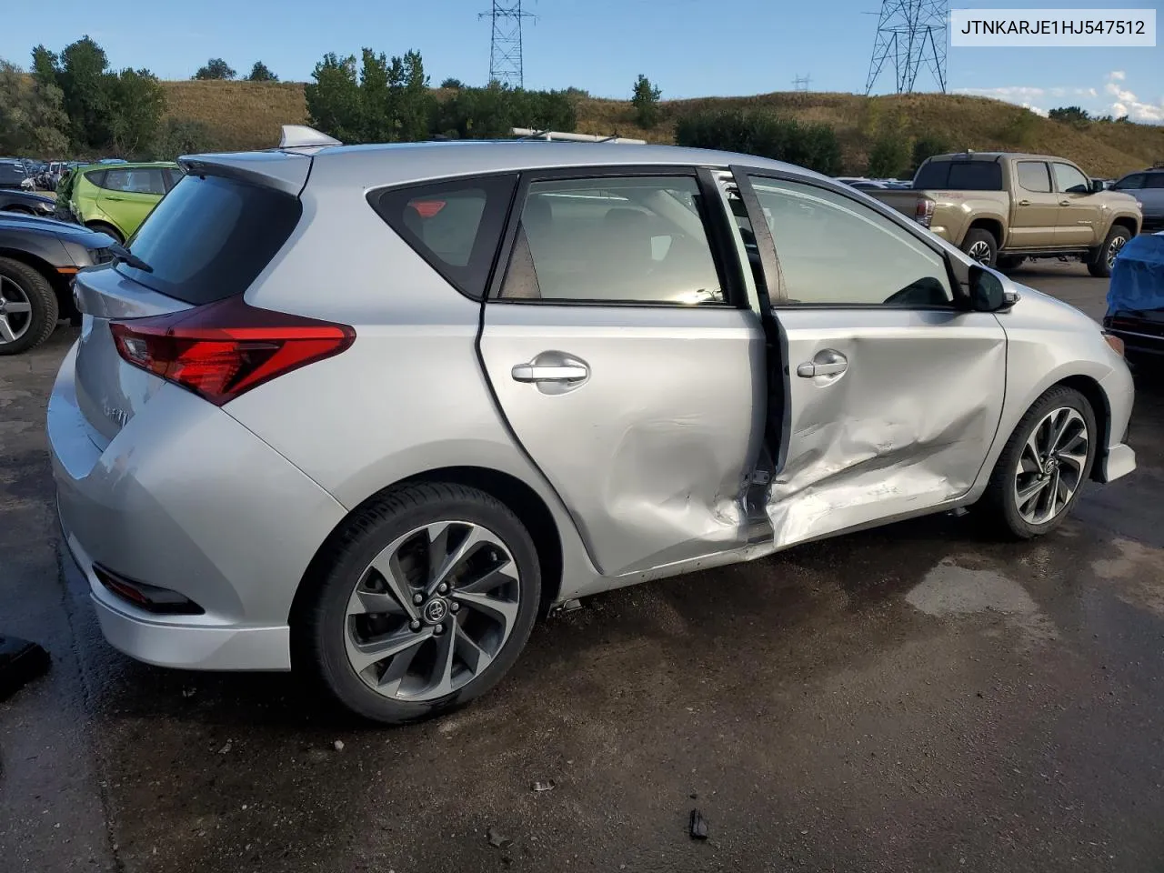 2017 Toyota Corolla Im VIN: JTNKARJE1HJ547512 Lot: 72914614