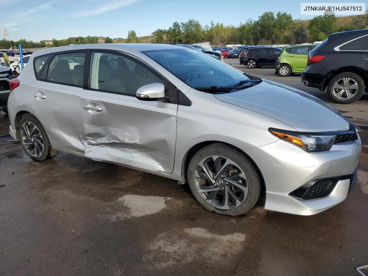 2017 Toyota Corolla Im VIN: JTNKARJE1HJ547512 Lot: 72914614