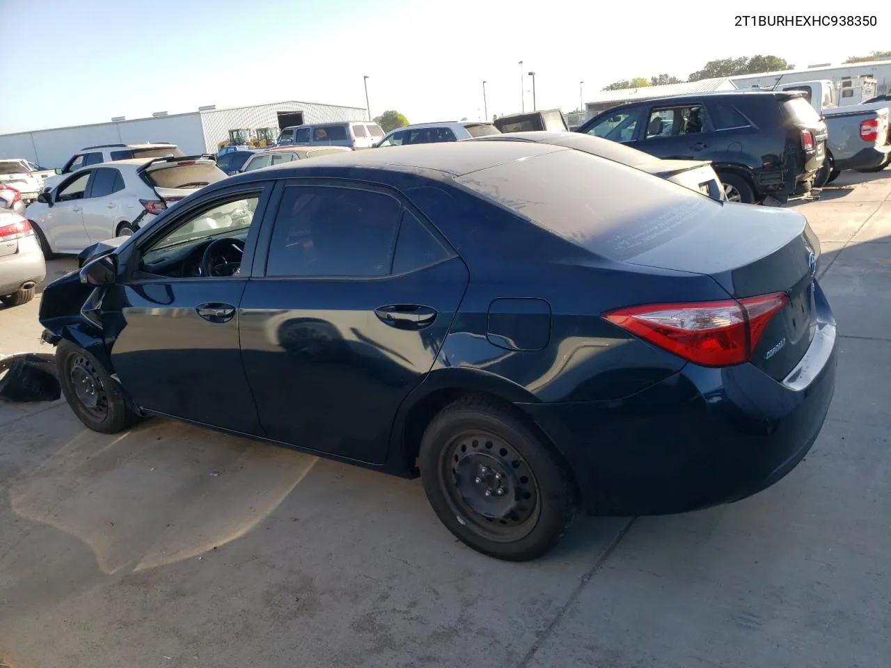 2017 Toyota Corolla L VIN: 2T1BURHEXHC938350 Lot: 72926644