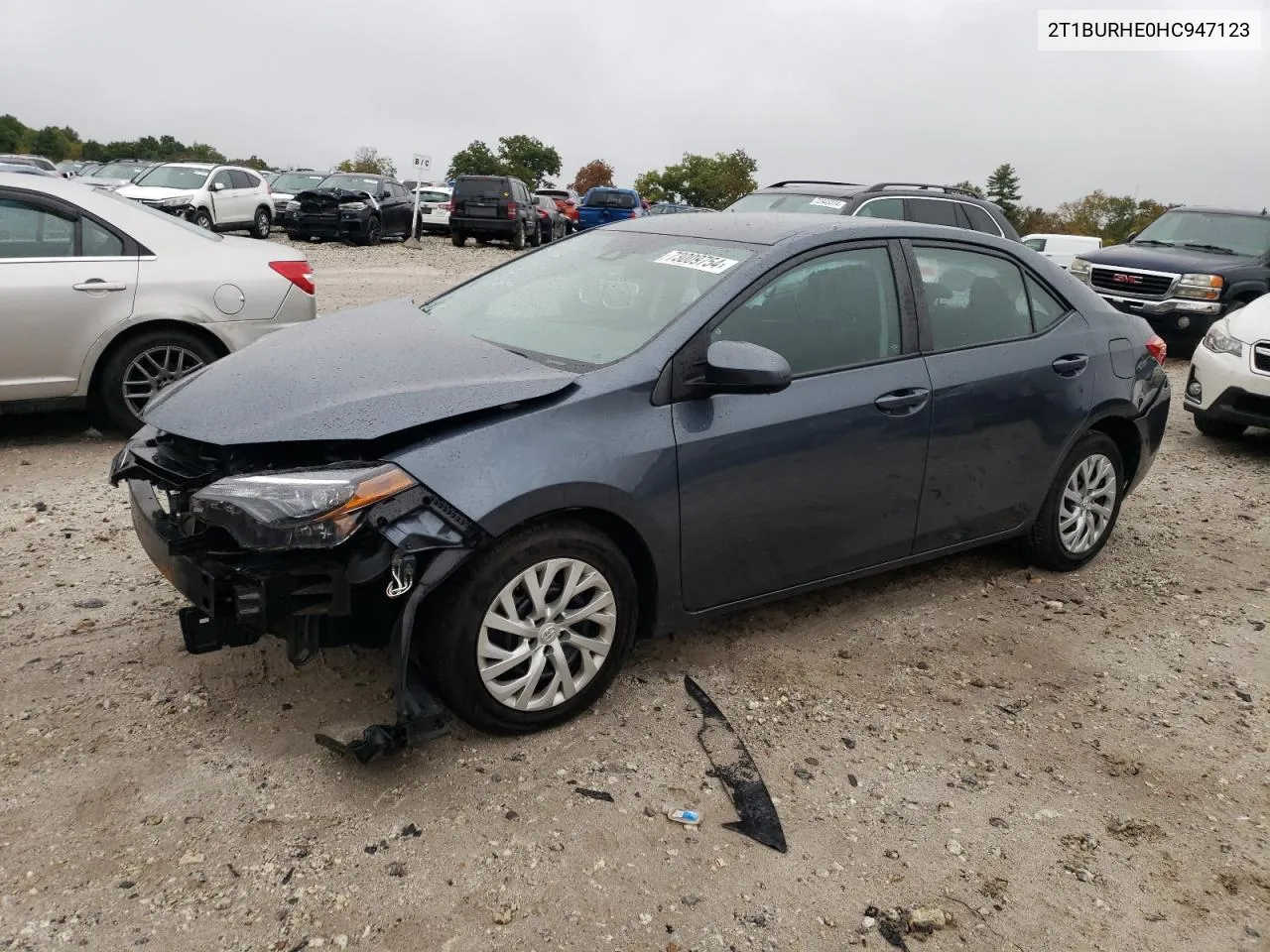 2T1BURHE0HC947123 2017 Toyota Corolla L