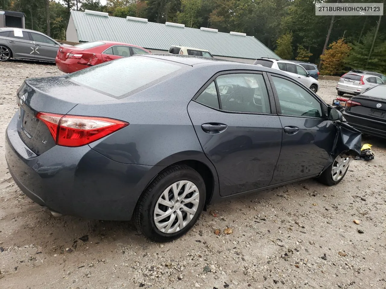 2017 Toyota Corolla L VIN: 2T1BURHE0HC947123 Lot: 73009754